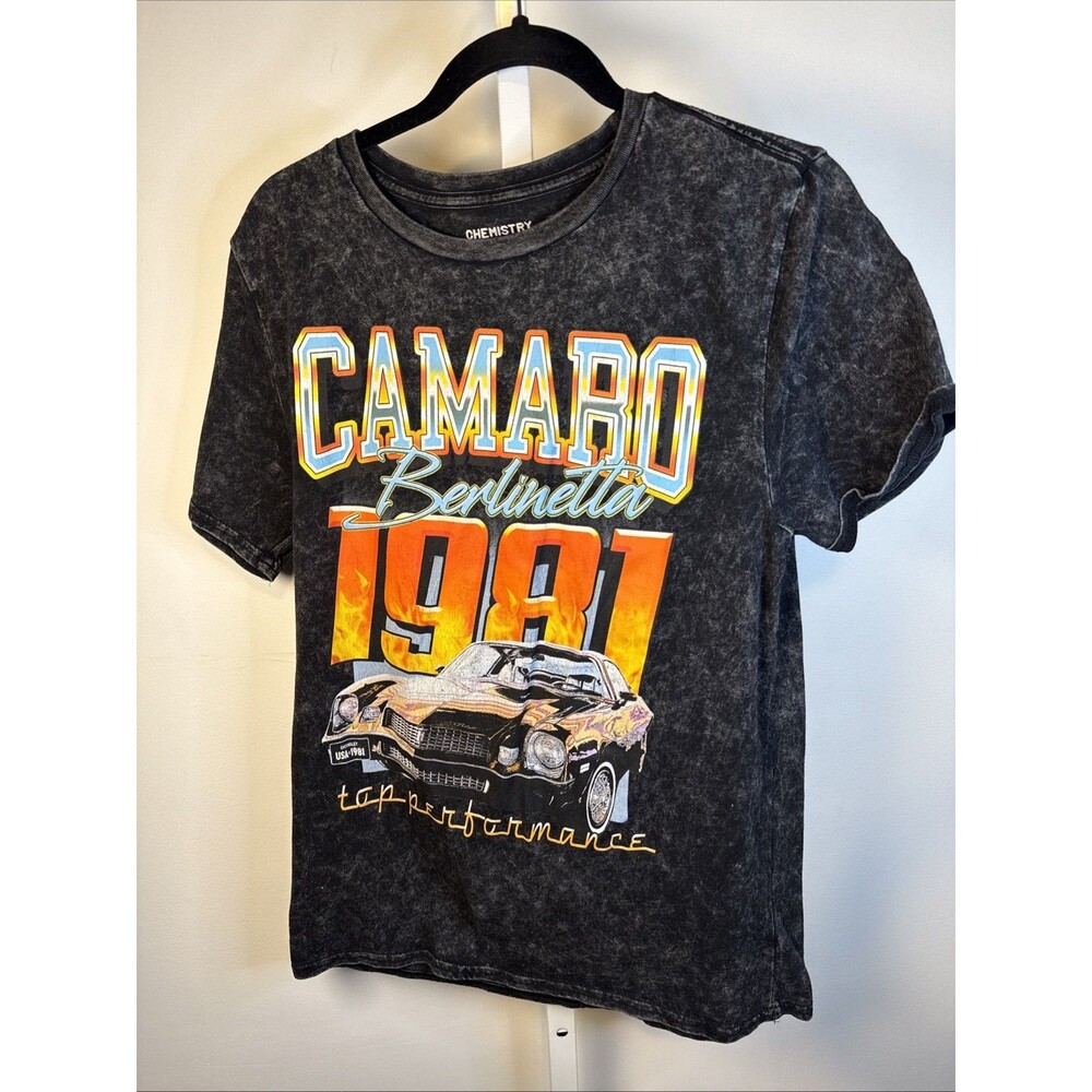 Chevrolet Camaro 1981 Berlinetta GM T-shirt Chemistry T Tee Shirt  Adult  Medium